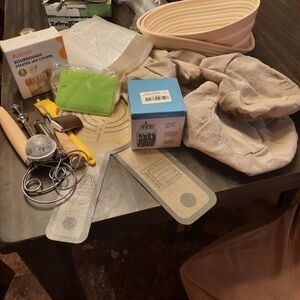 Premium Sourdough Starter Kit with Natural Tools